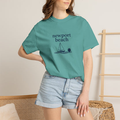 Newport Beach Sailboat Tee