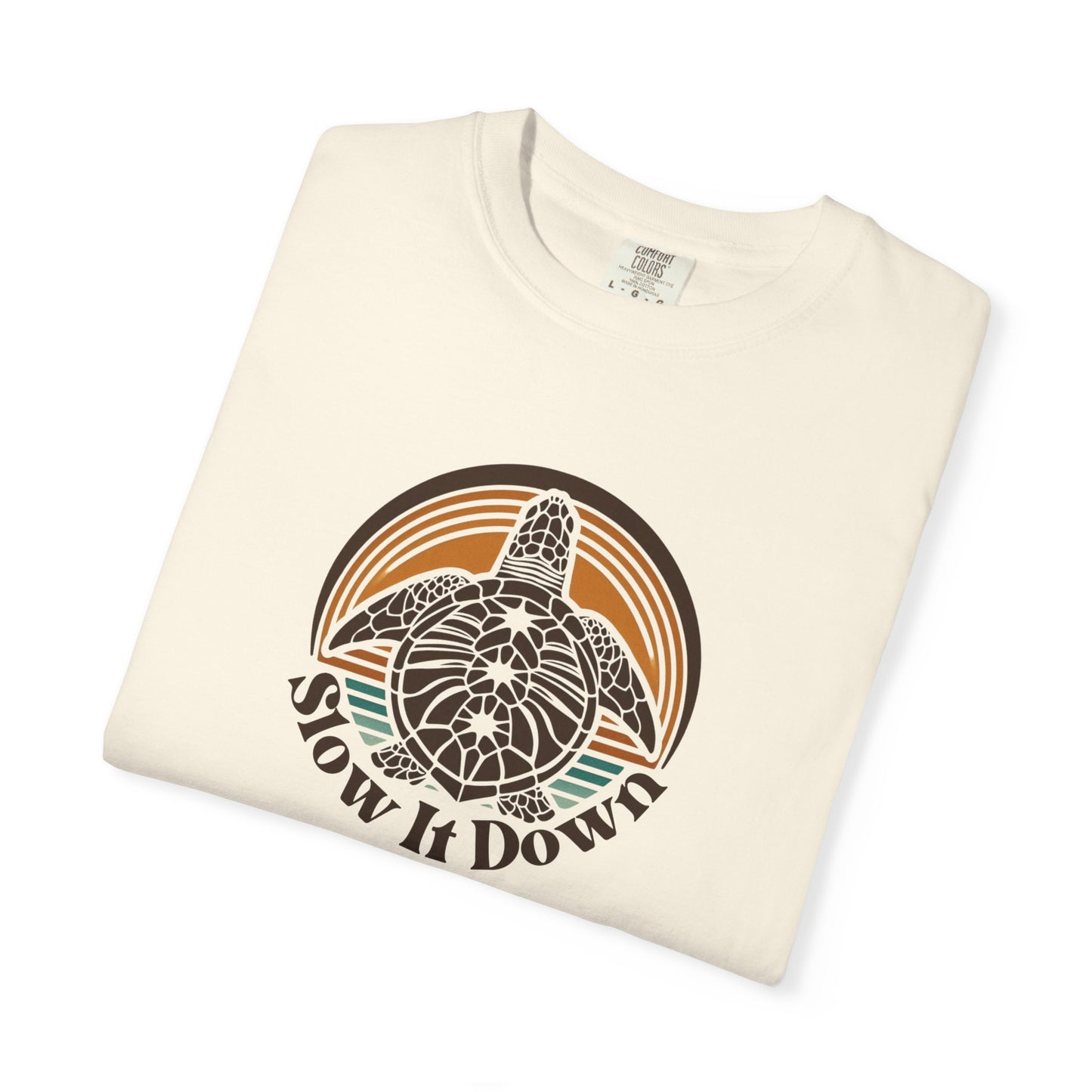 Slow it Down Sea Turtle Graphic T-shirt