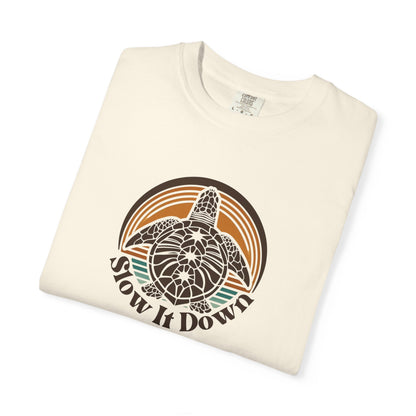 Slow it Down Sea Turtle Graphic T-shirt