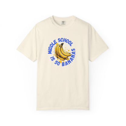 "Middle School Is So Bananas" Banana Graphic Tee