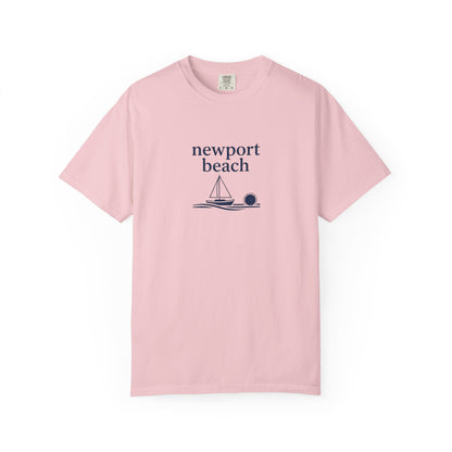 Newport Beach Sailboat Tee