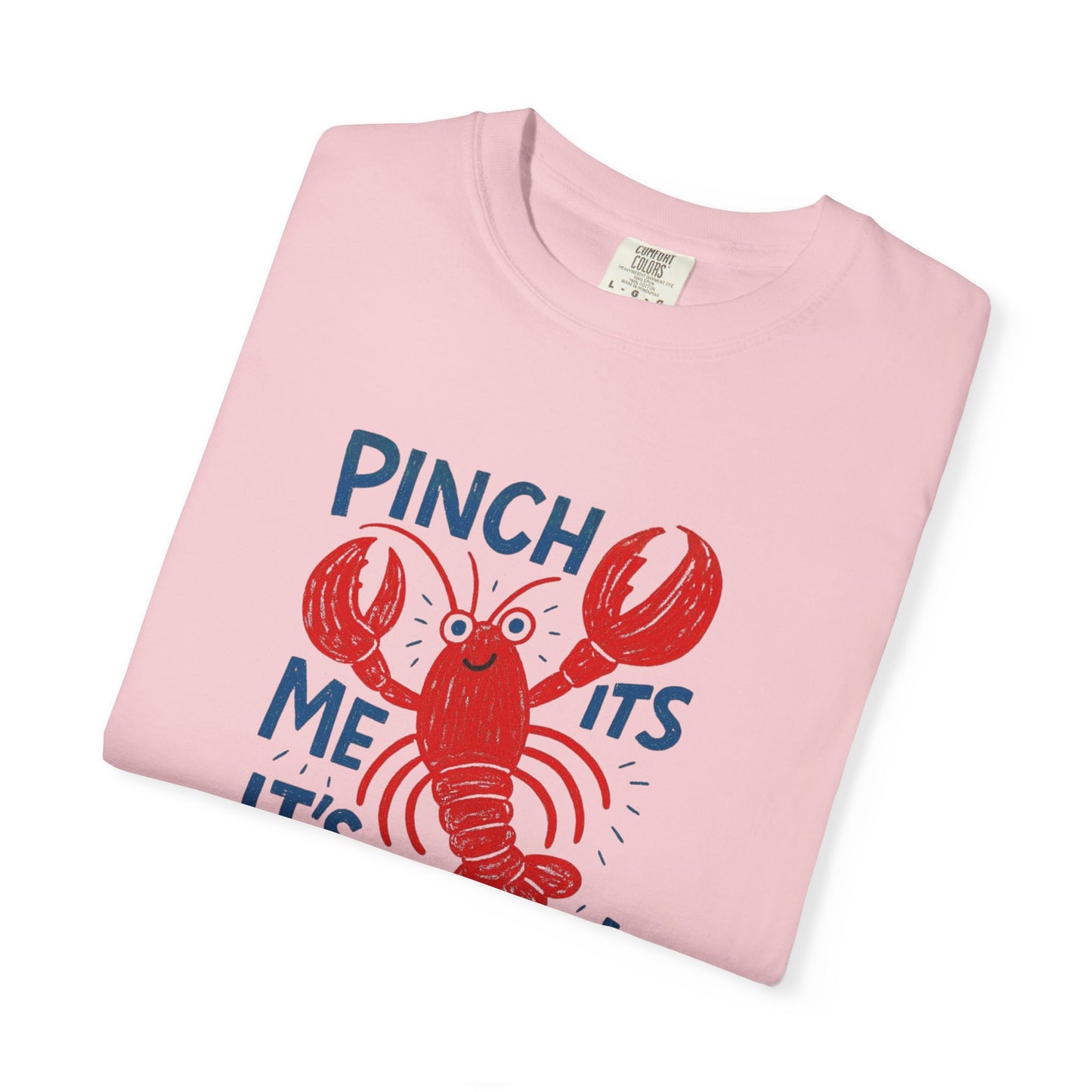 Friday Lobster T-Shirt — "Pinch Me It's Friday" Vintage Seafood Tee