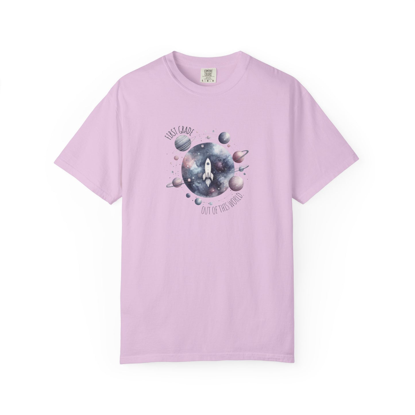 "First Grade - Out of This World" Space Tee
