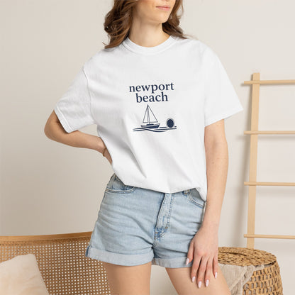 Newport Beach Sailboat Tee