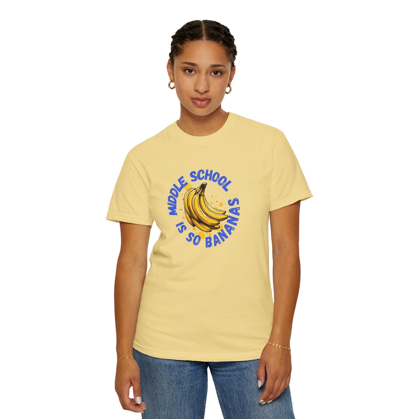 "Middle School Is So Bananas" Banana Graphic Tee