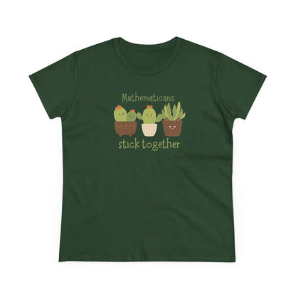 Cute Cactus Graphic Tee, Perfect for Teachers, Math Lovers, Gift for Students, Summer Style, Casual Wear