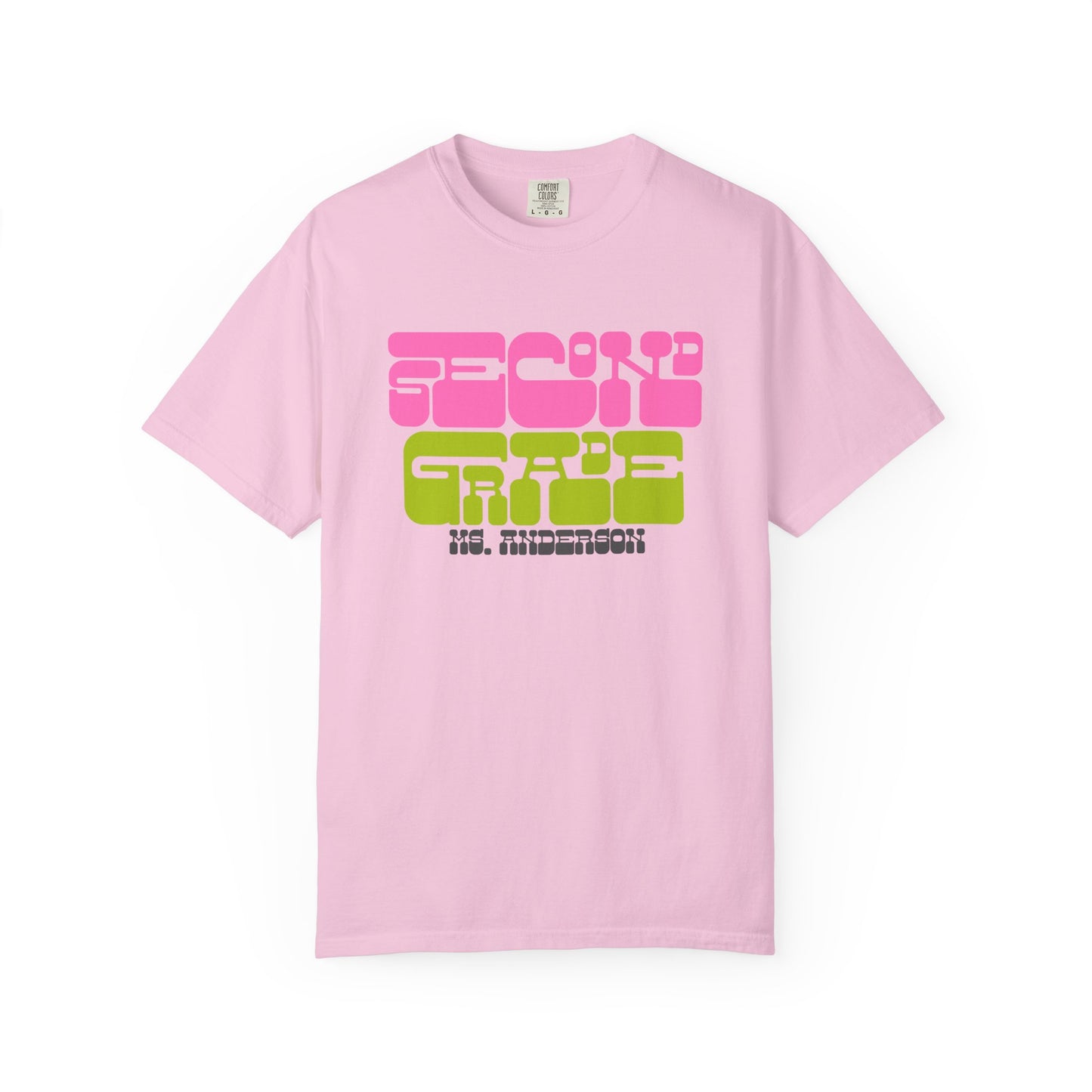 Groovy Second Grade Teacher - Personalized