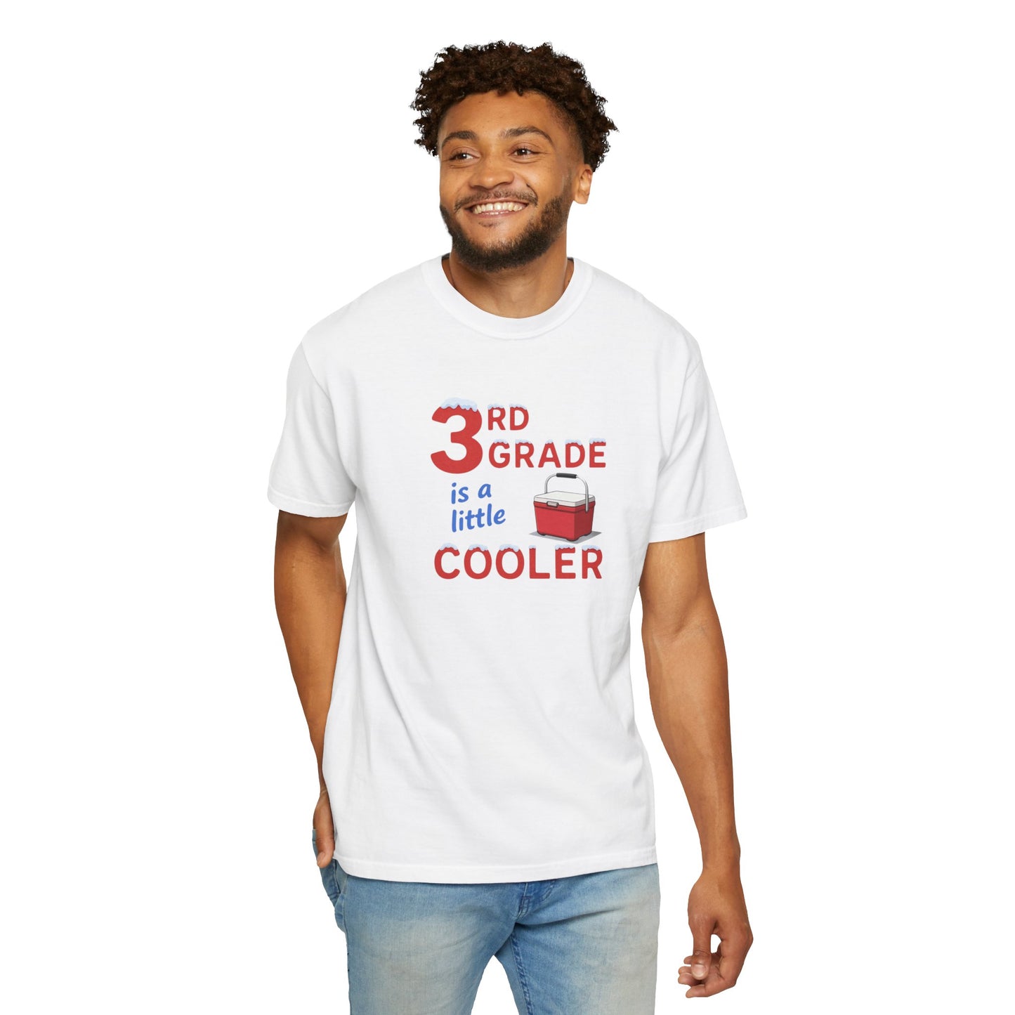 3rd Grade Is A Little Cooler T-Shirt — Funny Teacher / Student Back-to-School Tee