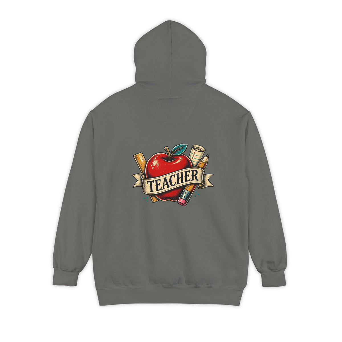 Teacher Vintage Heart Hoodie