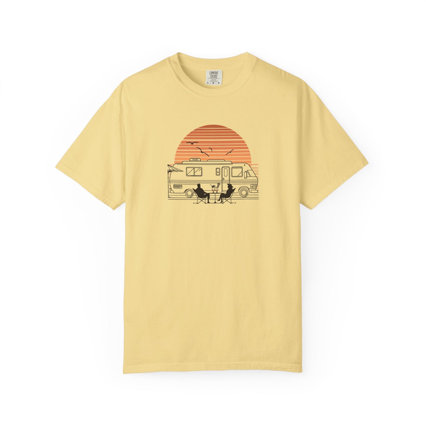 Sunset RV Camping Adventure T-Shirt