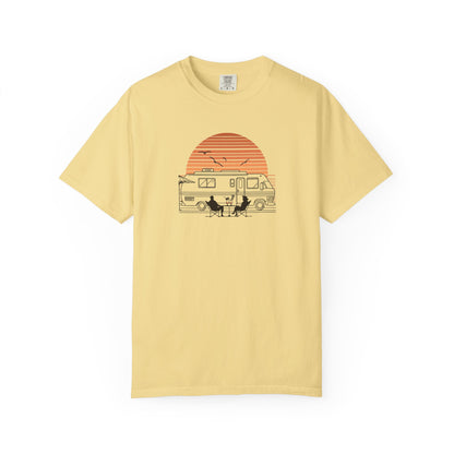 Sunset RV Camping Adventure T-Shirt