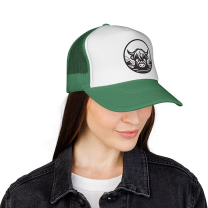 Highland Cow Trucker Cap
