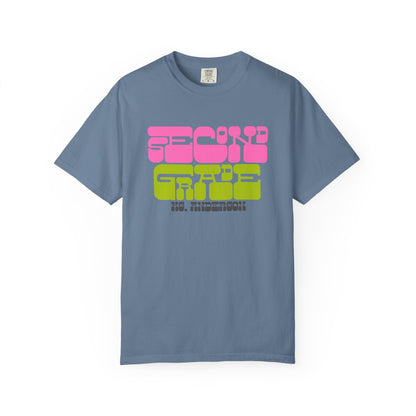 Groovy Second Grade Teacher - Personalized