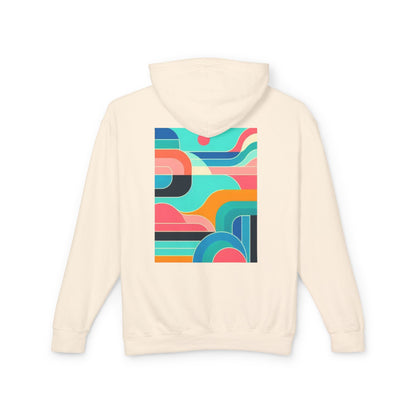 Geometric Sunset Hoodie