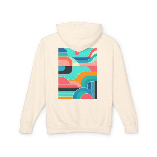 Geometric Sunset Hoodie