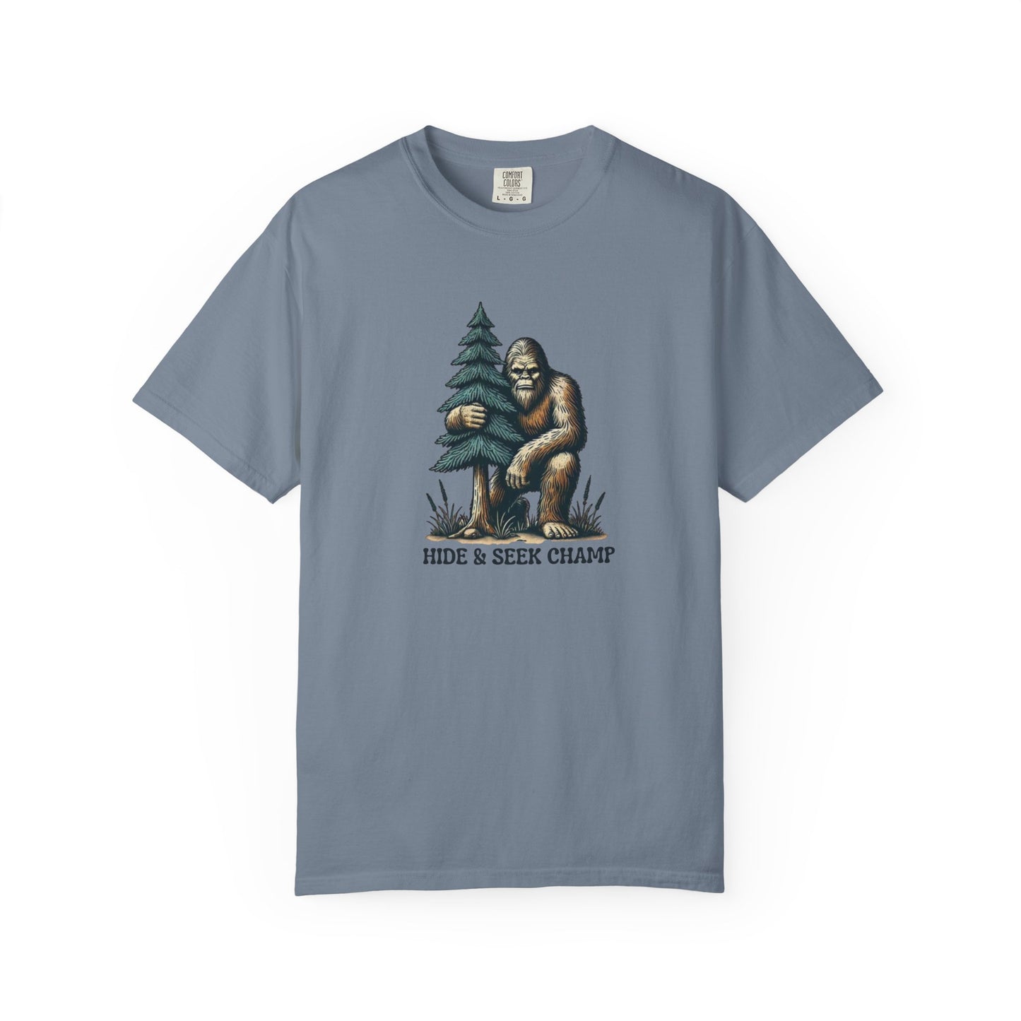 Bigfoot Hide and Seek Champ Unisex T-shirt