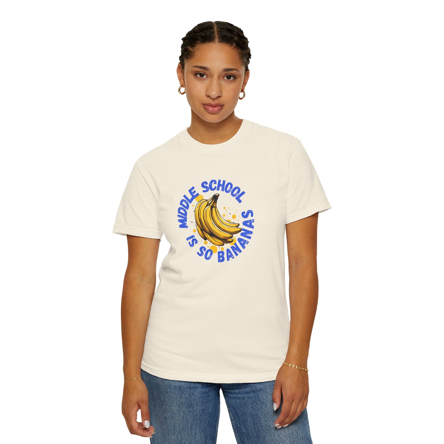 "Middle School Is So Bananas" Banana Graphic Tee