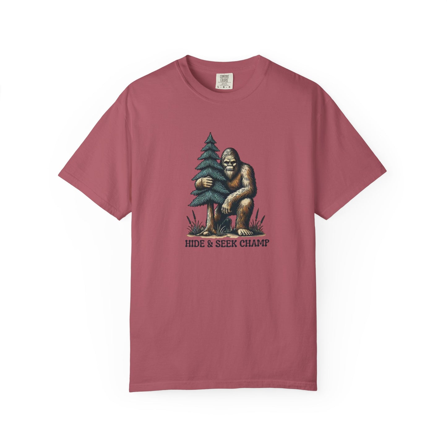 Bigfoot Hide and Seek Champ Unisex T-shirt