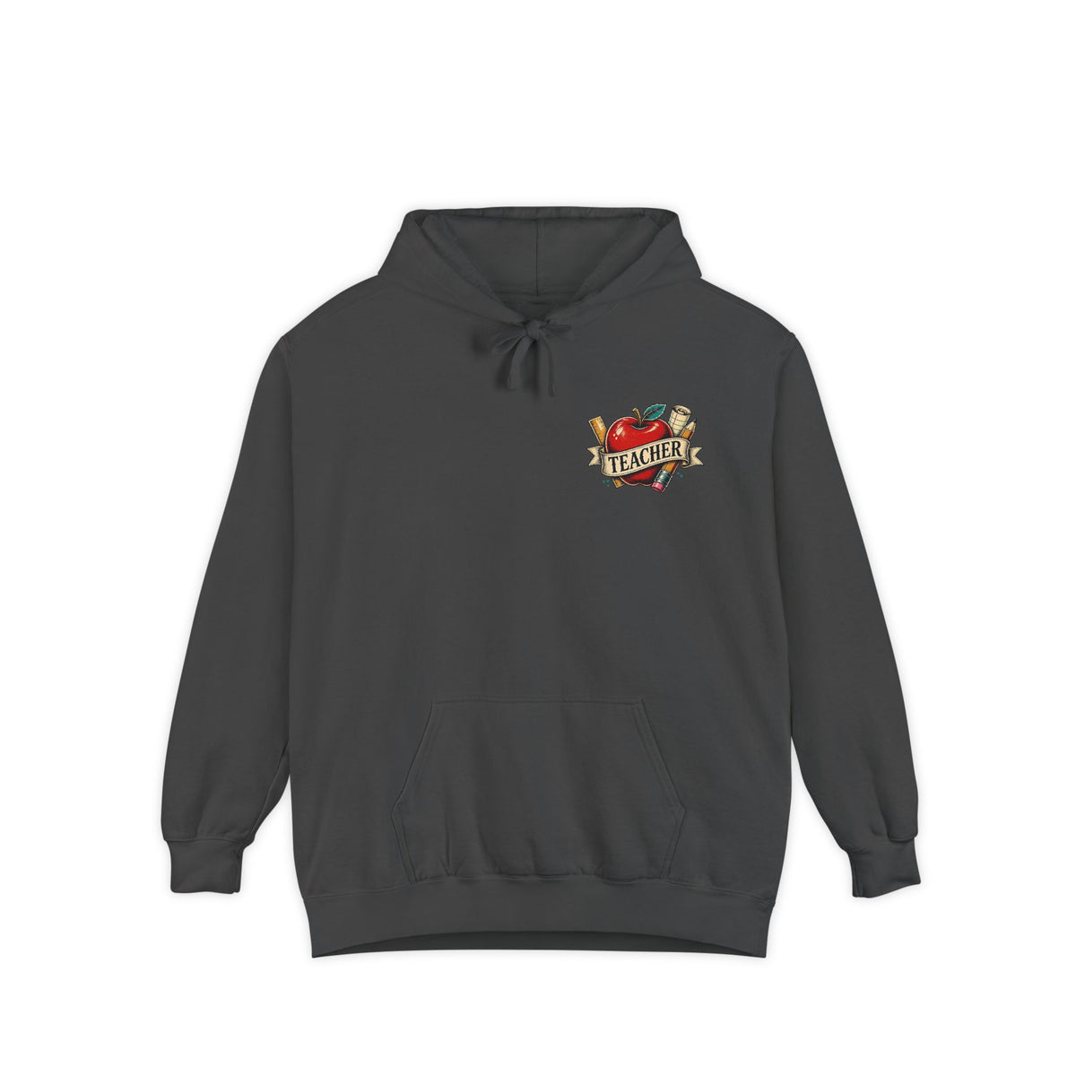 Teacher Vintage Heart Hoodie