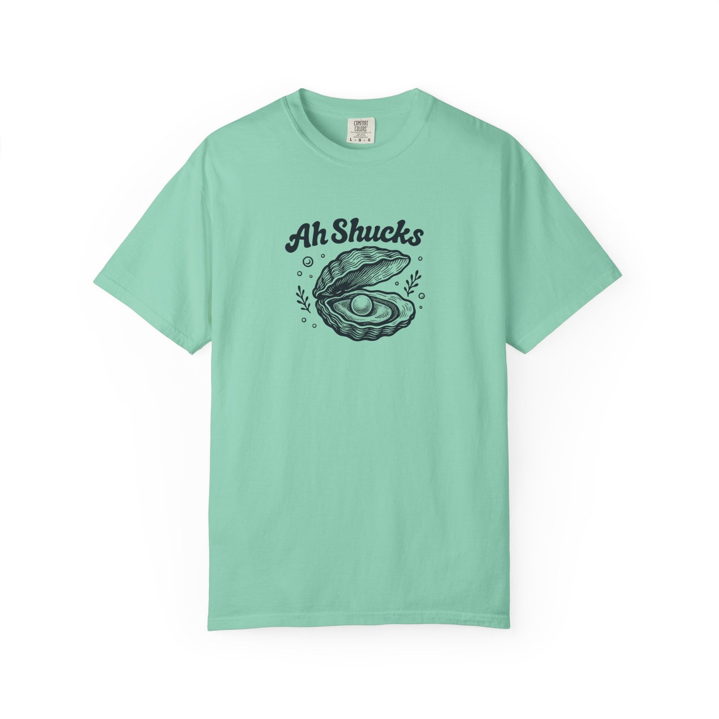 Ah Shucks Oyster T-Shirt — Vintage Nautical Seafood Tee