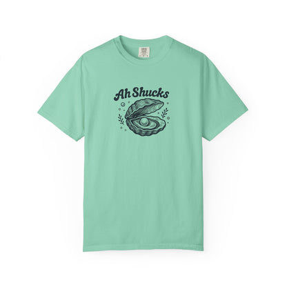 Ah Shucks Oyster T-Shirt — Vintage Nautical Seafood Tee