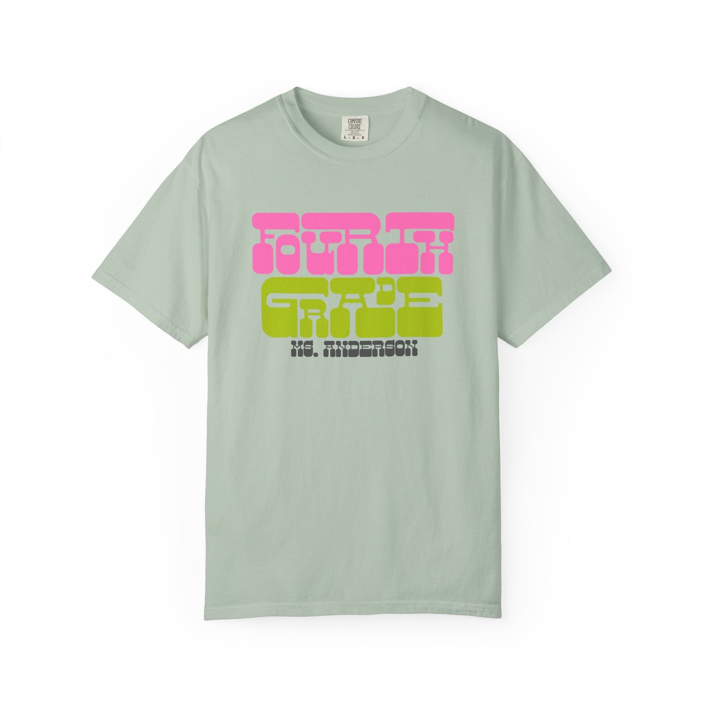 Groovy Fourth Grade Teacher - Personalized