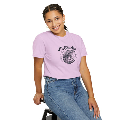 Ah Shucks Oyster T-Shirt — Vintage Nautical Seafood Tee