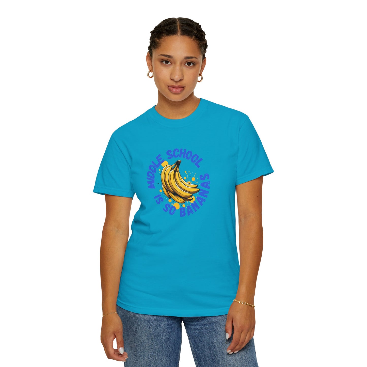 "Middle School Is So Bananas" Banana Graphic Tee