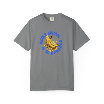 "Middle School Is So Bananas" Banana Graphic Tee