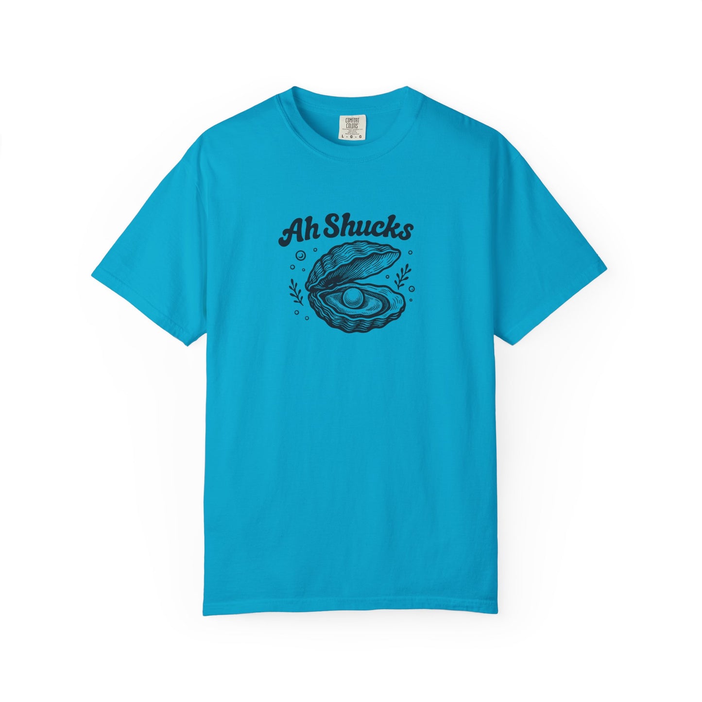 Ah Shucks Oyster T-Shirt — Vintage Nautical Seafood Tee