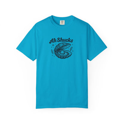 Ah Shucks Oyster T-Shirt — Vintage Nautical Seafood Tee
