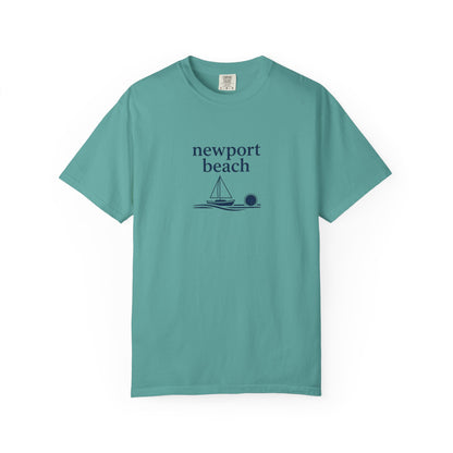 Newport Beach Sailboat Tee