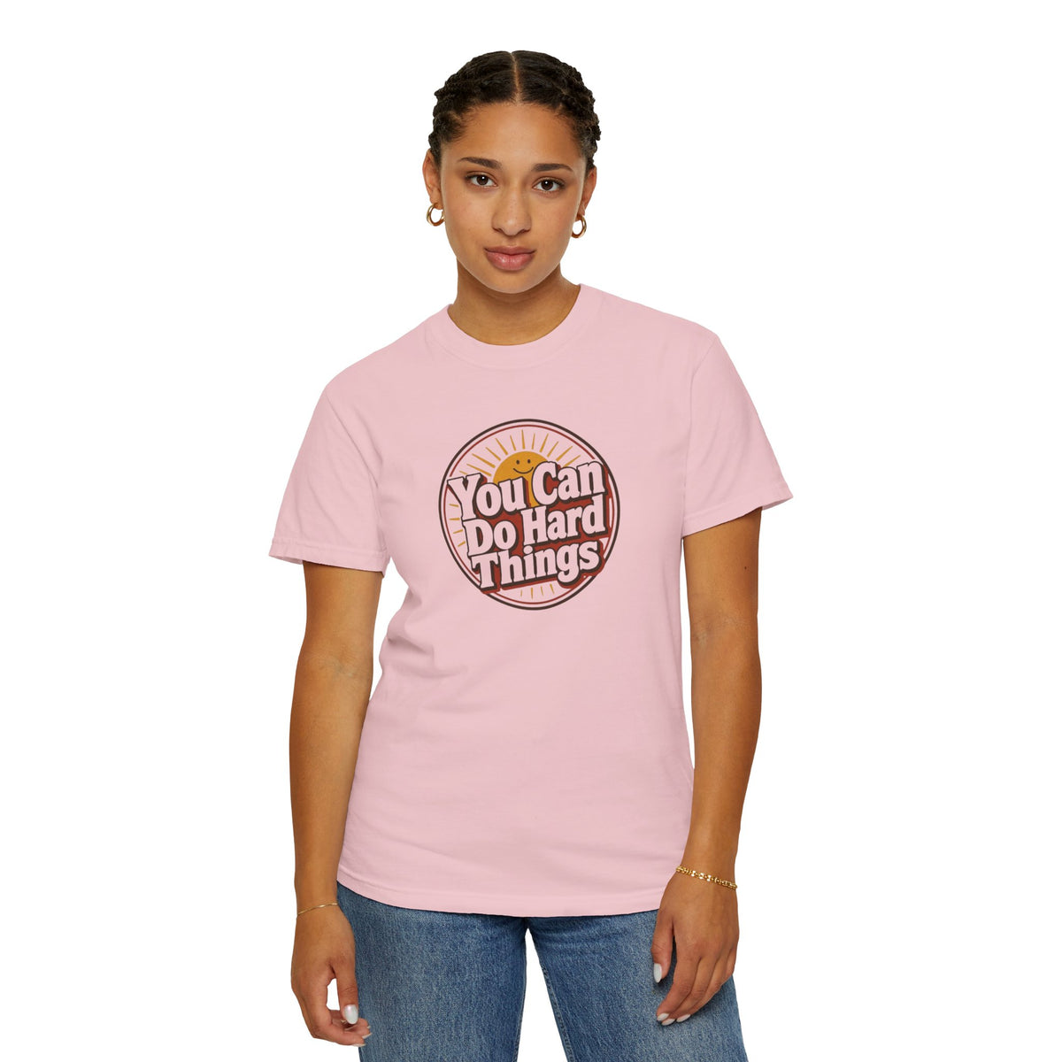 "You Can Do Hard Things" Retro Tee