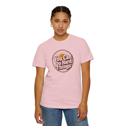 "You Can Do Hard Things" Retro Tee