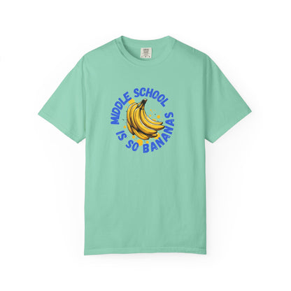 "Middle School Is So Bananas" Banana Graphic Tee