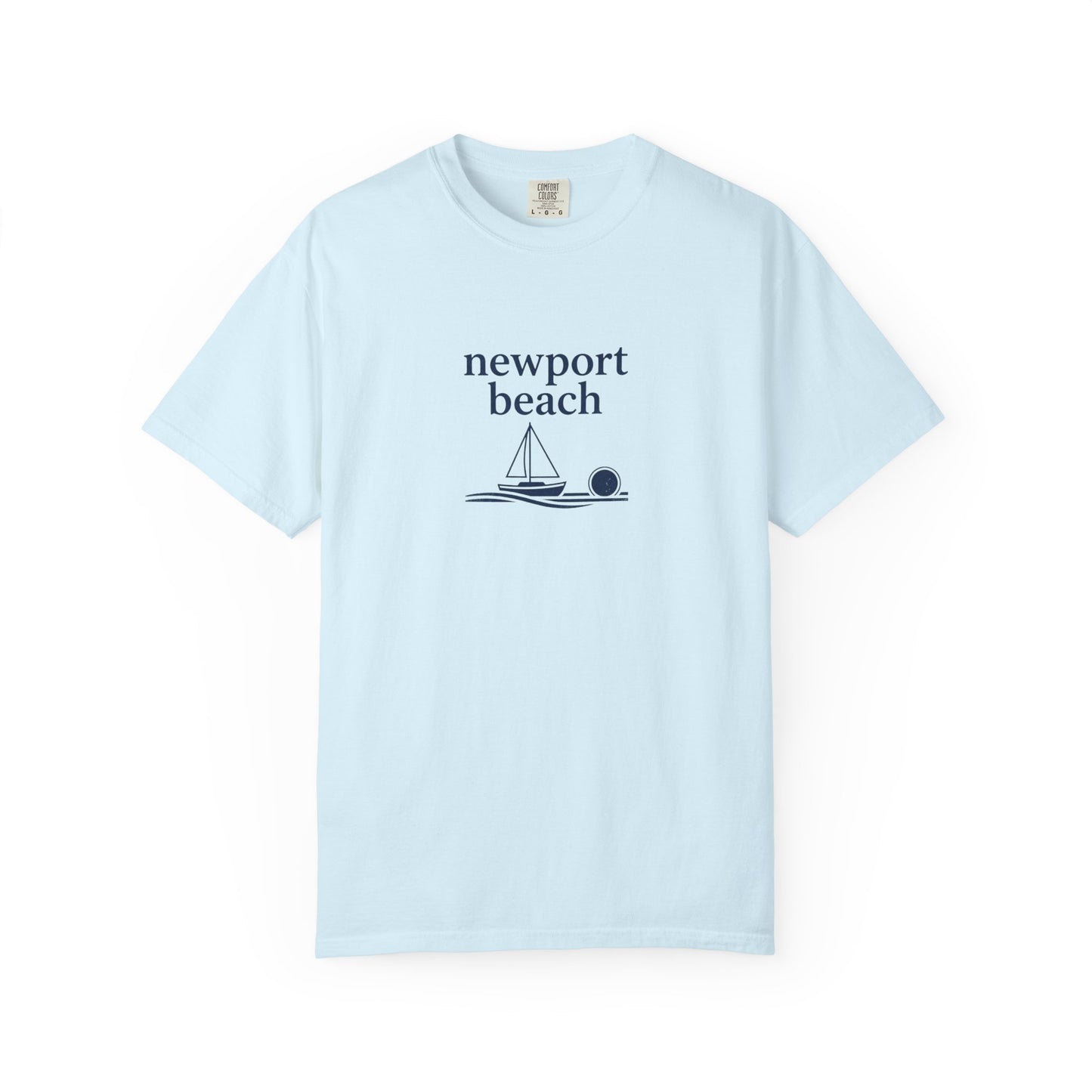 Newport Beach Sailboat Tee