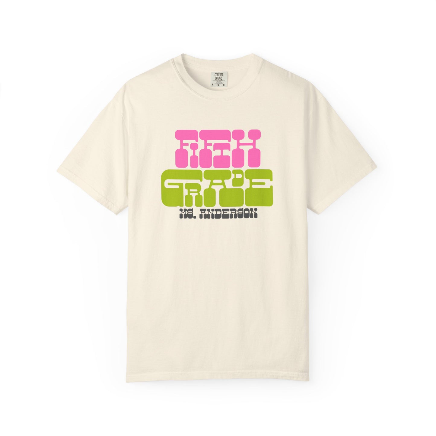 Groovy Fifth Grade Teacher - Personalized