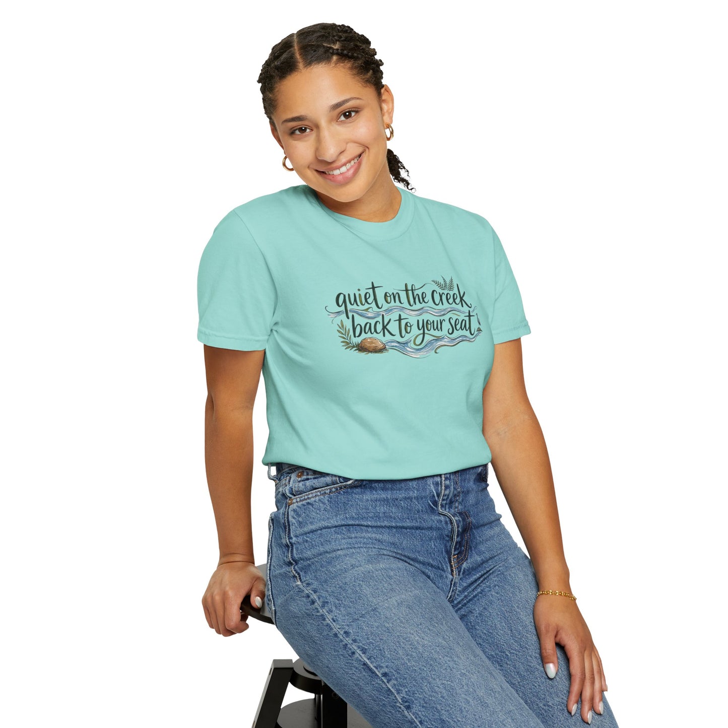 "Quiet on the Creek, Back to Your Seat" Tee