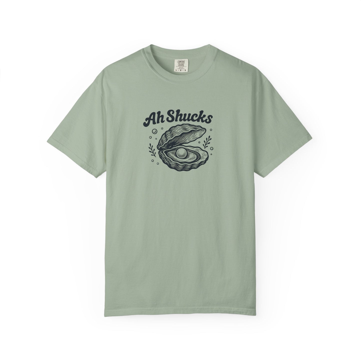 Ah Shucks Oyster T-Shirt — Vintage Nautical Seafood Tee