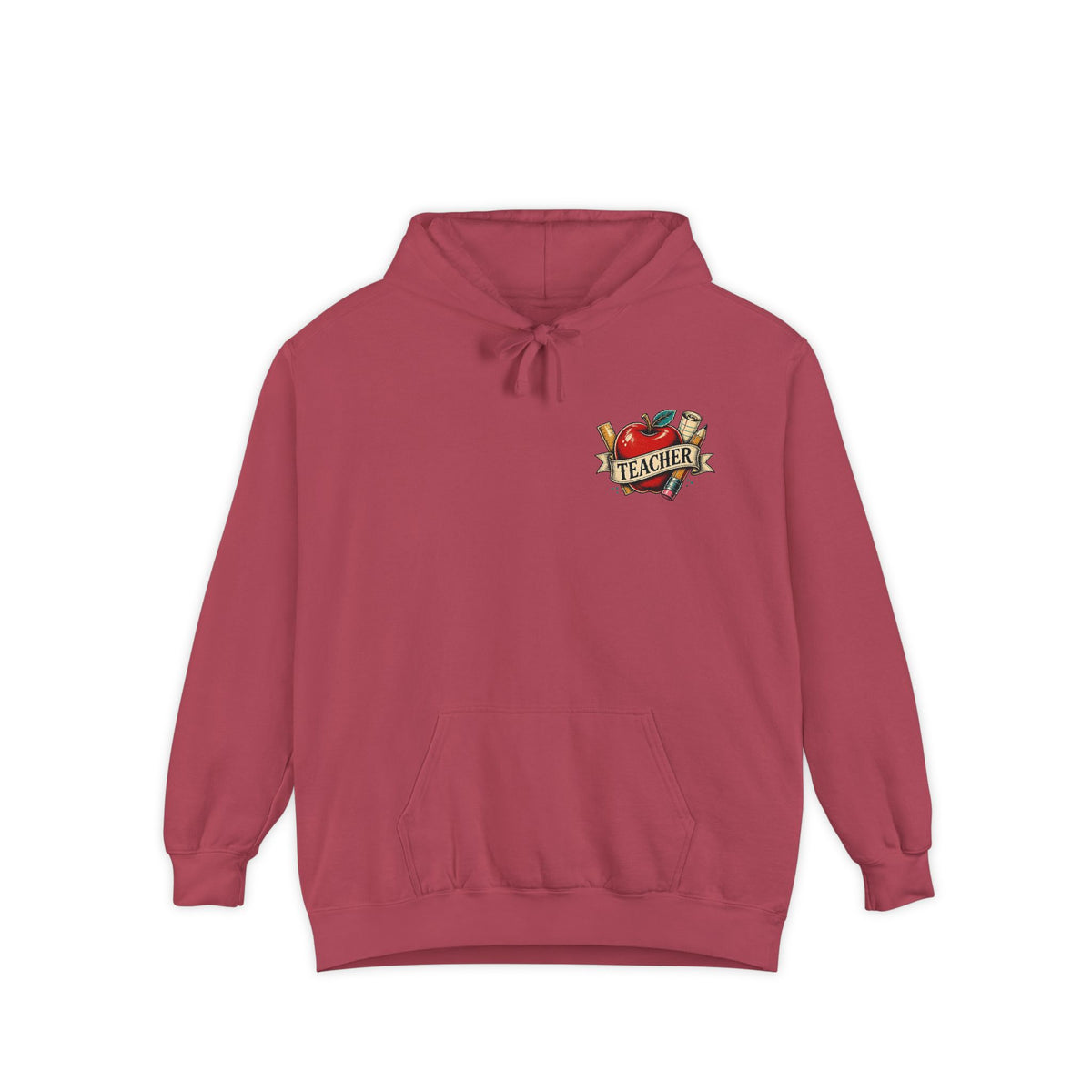 Teacher Vintage Heart Hoodie