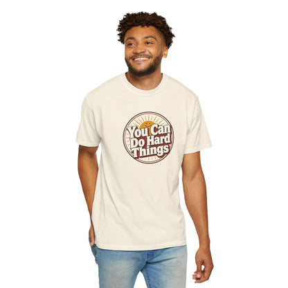 "You Can Do Hard Things" Retro Tee