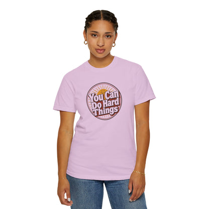 "You Can Do Hard Things" Retro Tee