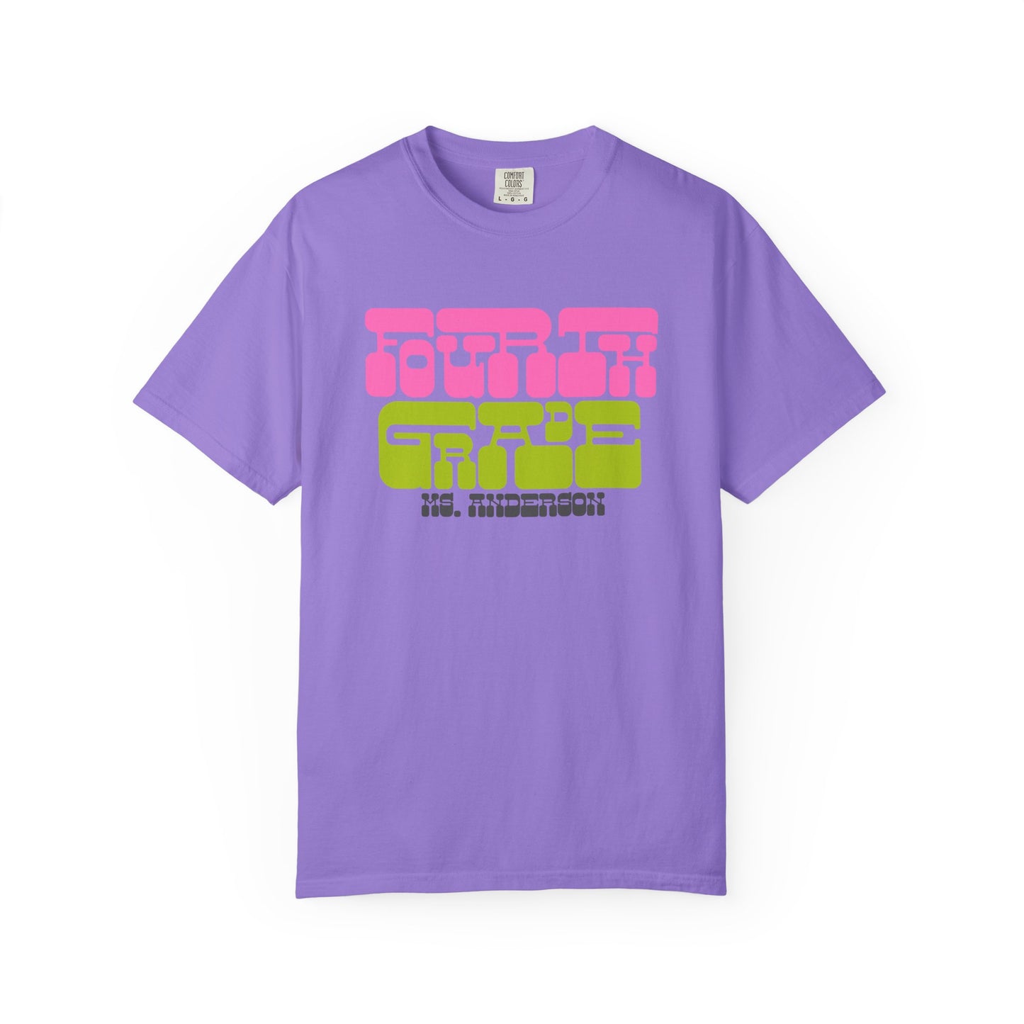 Groovy Fourth Grade Teacher - Personalized