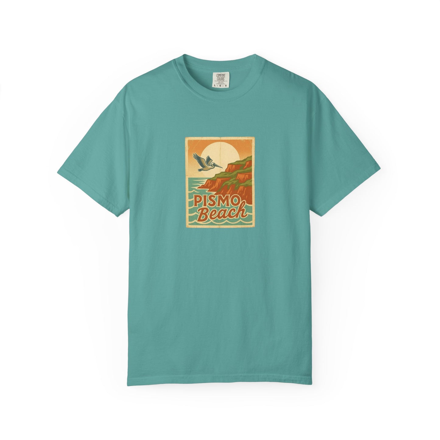 Pismo Beach Retro Surf T-Shirt