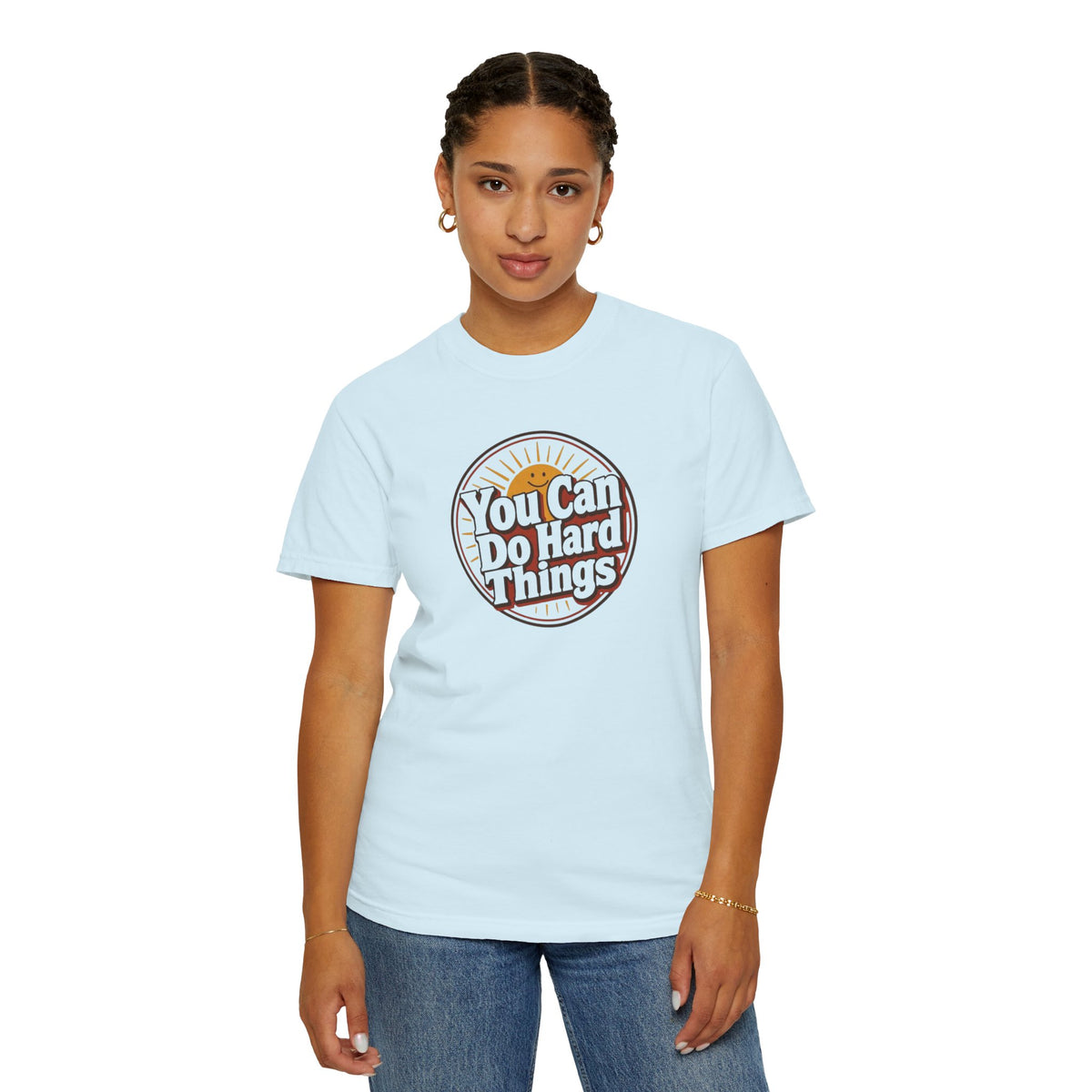 "You Can Do Hard Things" Retro Tee