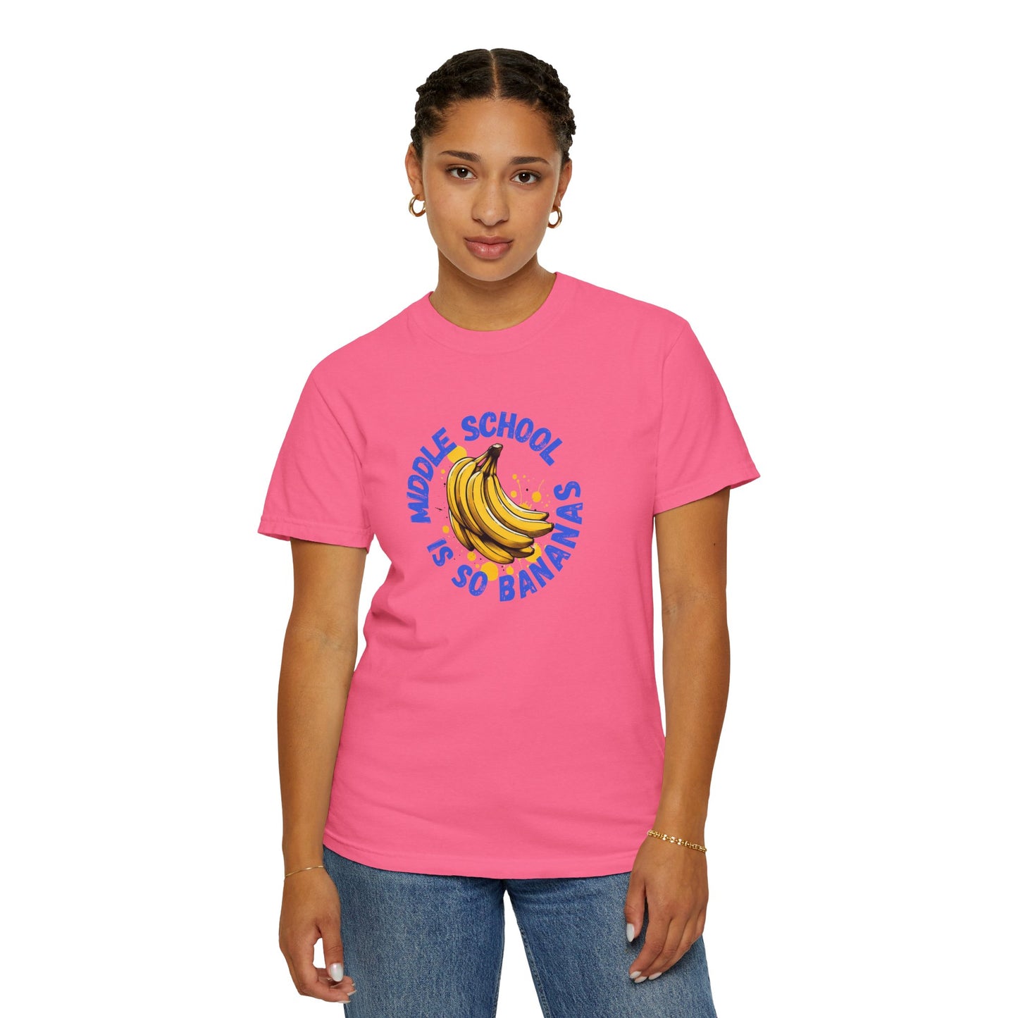 "Middle School Is So Bananas" Banana Graphic Tee